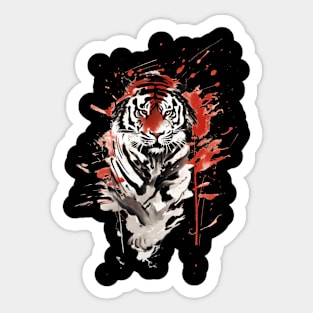 Crouching Tiger Sticker